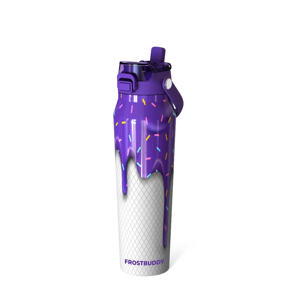 Bottle Buddy 32oz | Purple Ice Cream