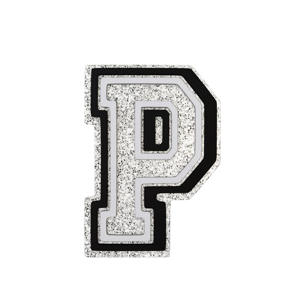 Budz | Silver Letter P