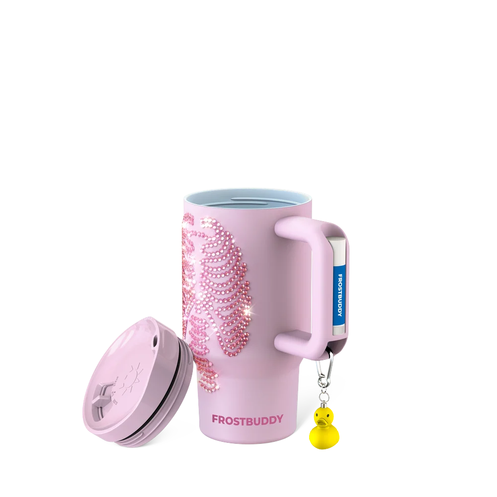Mug Buddy 16oz | Pink Skeleton - Image 2
