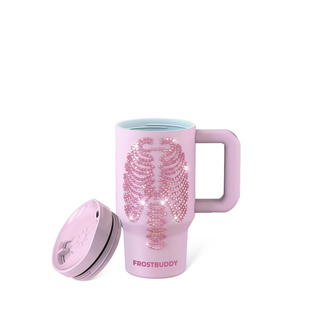 Mug Buddy 16oz | Pink Skeleton - Image 3