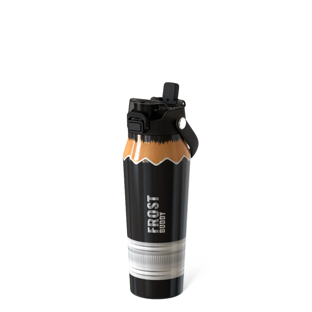 Bottle Buddy 24oz | Black Pencil