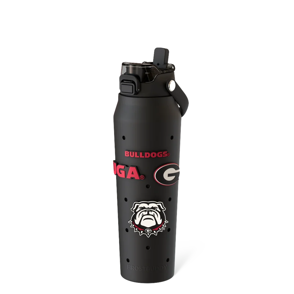 Bottle Buddy 32oz | Georgia Bulldogs | Skin + Budz Bundle